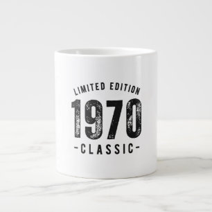 Taza De Café Gigante Año de nacimiento clásico de 1970