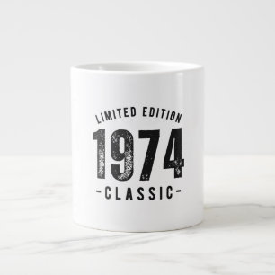 Taza De Café Gigante Año de nacimiento clásico de 1974