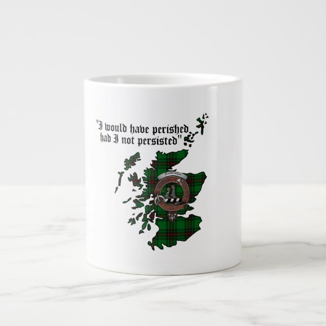 Taza De Café Gigante Anstruther Clan Badge Jumbo Mug (Frente)