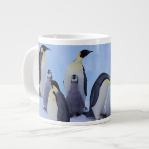 Taza De Café Gigante Antártida, Pingüinos Emperadores