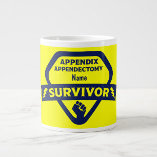 Taza De Café Gigante Apéndice divertido Cirugía de remoción Appendectom