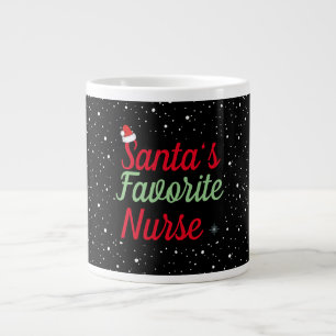 Taza De Café Gigante Apreciación de Navidades de enfermería favoritos d