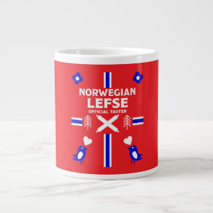 Taza De Café Gigante Apron noruego Lefse Flatbread