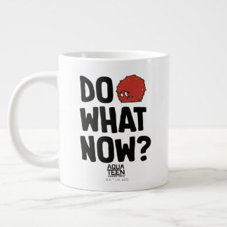 Taza De Café Gigante Aqua Adolescente Fuerza de Hambre Meatwad "¿Hacer