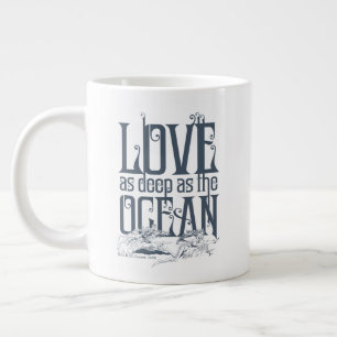 Taza De Café Gigante Aquaman & Mera - Amor Tan Profundo Como El Océano
