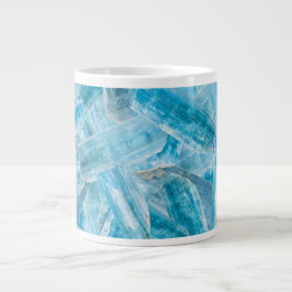 Taza De Café Gigante Aquamarine March Birthday Crystal Gemstone 20 oz
