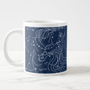 Taza De Café Gigante Aquarius