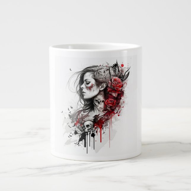 Taza De Café Gigante Aquí hay algunas sugerencias de título para cocina (Frente)