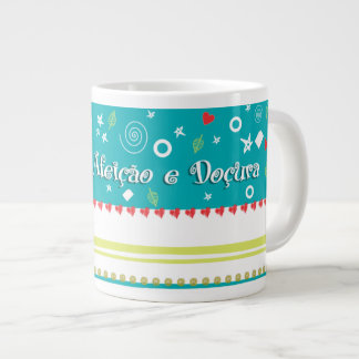 Taza De Café Gigante Aqui tem Afeição e Doçura