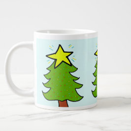 Taza De Café Gigante Árbol de Navidad