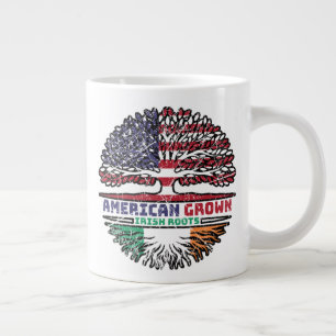 Taza De Café Gigante Árbol irlandés de Estados Unidos Estados Unidos Es