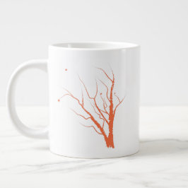 Taza De Café Gigante Árbol otoñal
