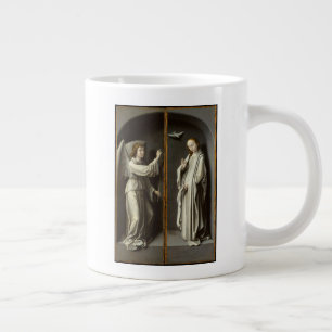 Taza De Café Gigante Arcángel Gabriel; La Virgen anuncia