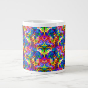 Taza De Café Gigante Arcoiris