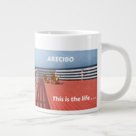 Taza De Café Gigante Arecibo Esta es la Vida...