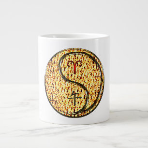 Taza De Café Gigante Aries y Caballo de Fuego