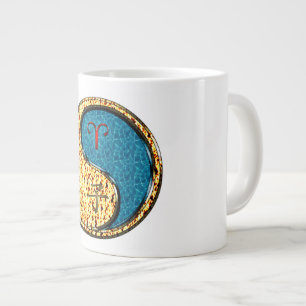 Taza De Café Gigante Aries y Rata de Agua
