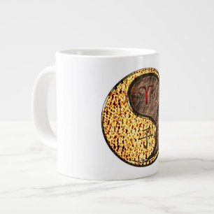 Taza De Café Gigante Aries y Rata de Tierra