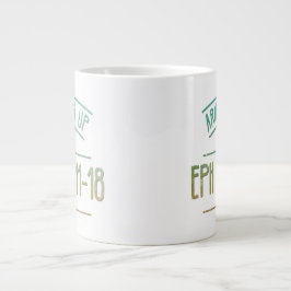 Taza De Café Gigante Armor Up Mug