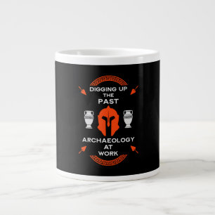 Taza De Café Gigante Arqueólogo romano