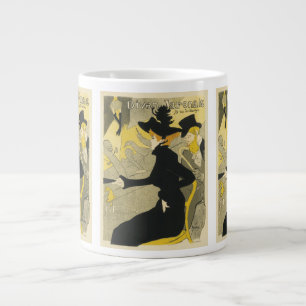 Taza De Café Gigante Art Nouveau, Divan Japonais de Toulouse Lautrec