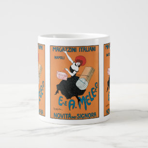 Taza De Café Gigante Arte Antiguo Modernista Magazzini Italiani por Cap