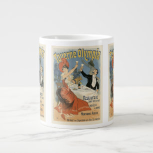 Taza De Café Gigante Arte Antiguo Modernista, Restaurante Taverne Olymp