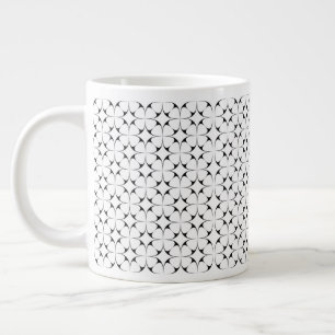Taza De Café Gigante Arte de flores