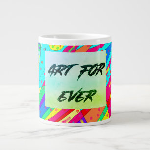 TAZA DE CAFÉ GIGANTE ARTE PARA CELBRAR ARTISTA Y PINTORES