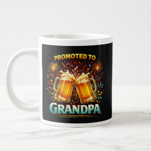 Taza De Café Gigante Ascendido a Abuelo Futuro