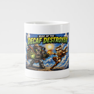 Taza De Café Gigante Ascenso del Destructor Descafeinado Cómic Superhér