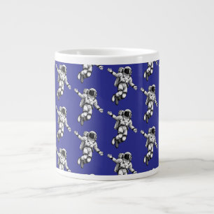 Taza De Café Gigante Astronauta en el espacio