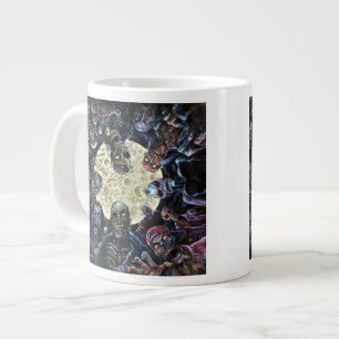 Taza De Café Gigante Ataque de zombis (Horda zombie)