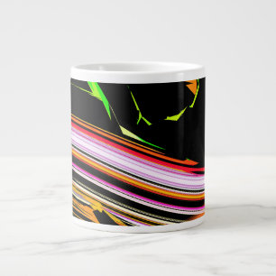 Taza De Café Gigante Ataques de líneas