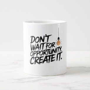 Taza De Café Gigante atraco motivacional, inspirador