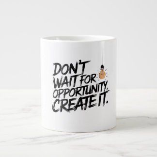 Taza De Café Gigante atraco motivacional, inspirador