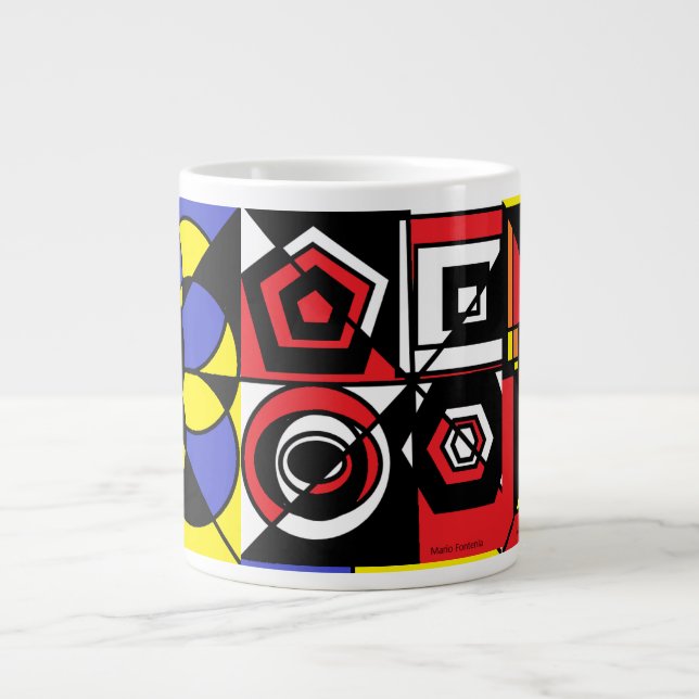 Taza De Café Gigante atraco para el calentamiento del hogar (Frente)