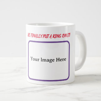 Taza De Café Gigante atractiva mug para tu pareja cercana