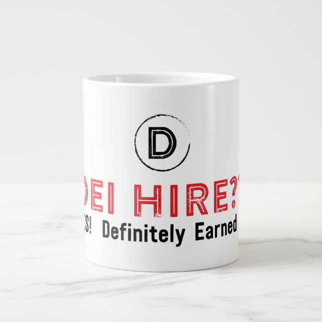 Taza De Café Gigante atragantar (Frente)