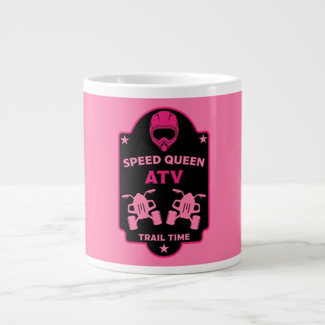 Taza De Café Gigante Atv quad adventures (Frente)