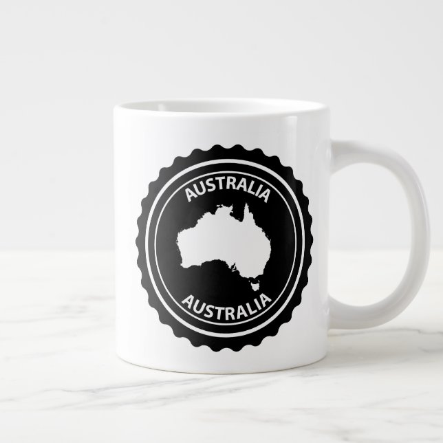Taza De Café Gigante Australia (Derecha)