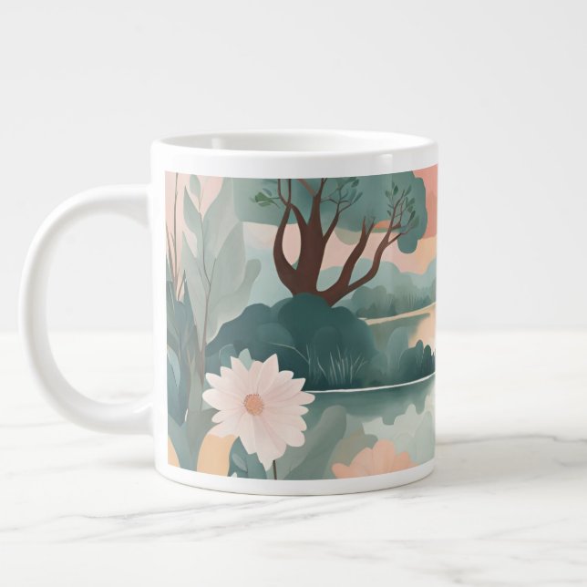 Taza De Café Gigante Autoamor y empoderamiento (Izquierda)