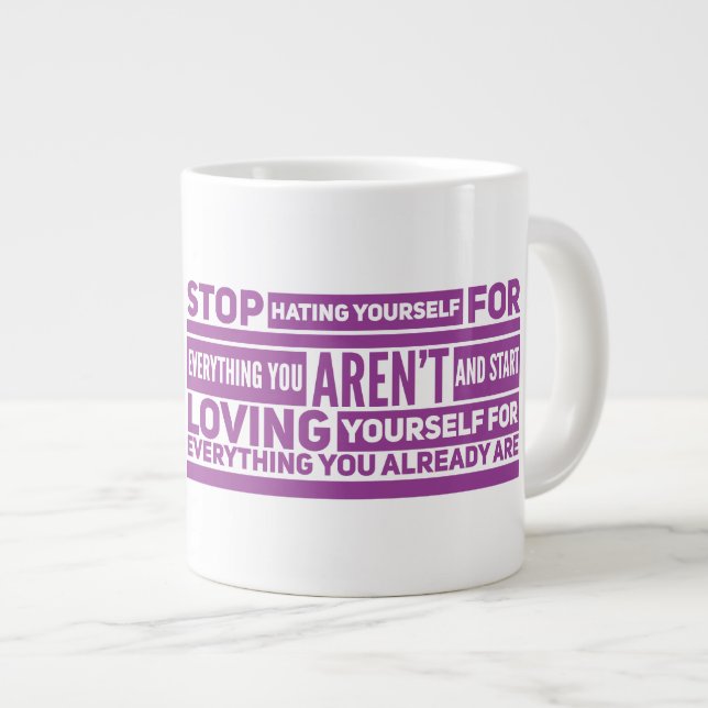 Taza De Café Gigante Autojumbo Mug (Derecha)