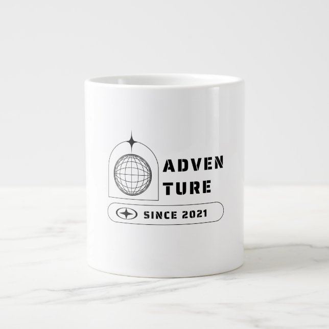 Taza De Café Gigante Aventura desde 2021 (Frente)