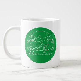 Taza De Café Gigante Aventura y Safari en África