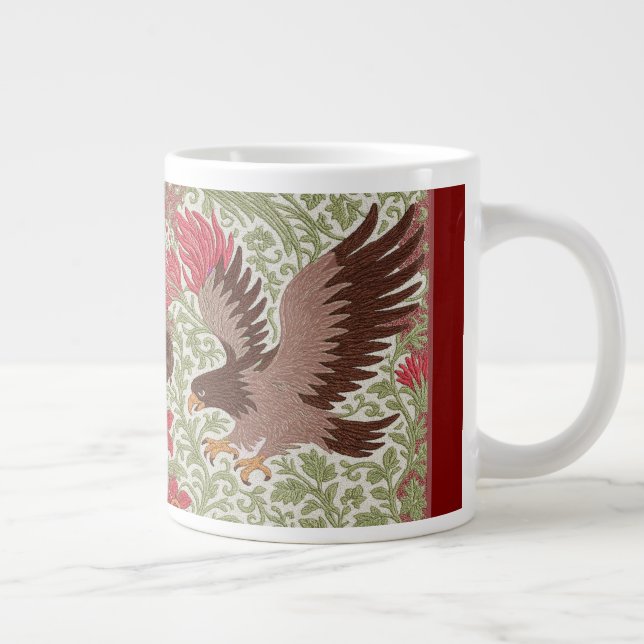 Taza De Café Gigante Aves Coffee Cup tapestry apariencia Arts & Crafts (Derecha)