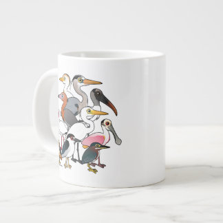 Taza De Café Gigante Aves zancudas norteamericanas