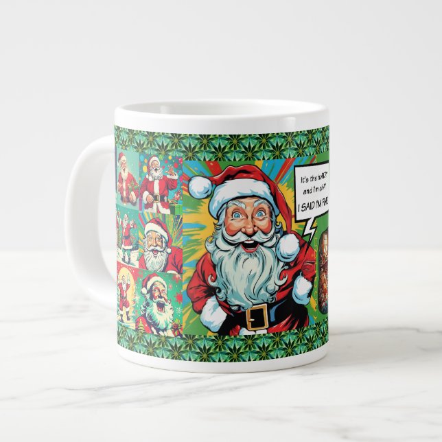 TAZA DE CAFÉ GIGANTE AYUDA DEL HO HO (Izquierda)