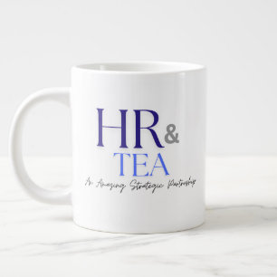 Taza De Café Gigante Azul de HR y Tea Mug
