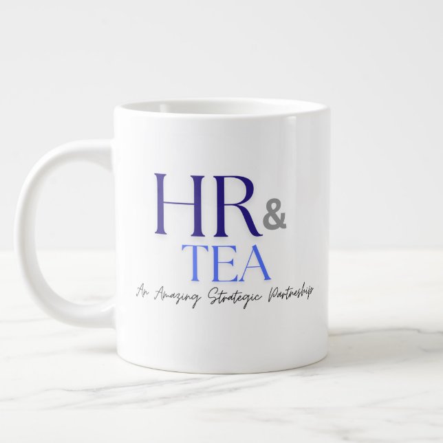 Taza De Café Gigante Azul de HR y Tea Mug (Izquierda)